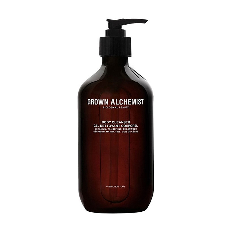 Гель для душа Grown Alchemist Body Cleanser Geranium, Tangerine, Cedarwood, 500 мл